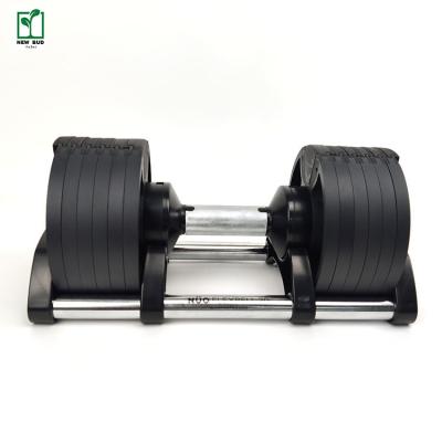 China Muscle Exerciser Custom Logo Fitness Dumbbell Gym Equipment Set 20kg Adjustable Dumbbell for sale