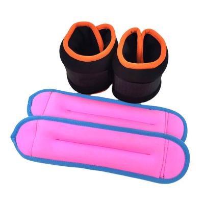 China Hot Selling Fitness Durable Steel Plate Adjustable Skin Friendly Tied Hands Gaiters Weight-bearing Sandbag for sale