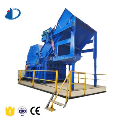 China Metal Crusher Scrap Car Body Used Motorbike Color Steel Tile Panels Scrap Garage Door Crusher Machine Price For Sale for sale