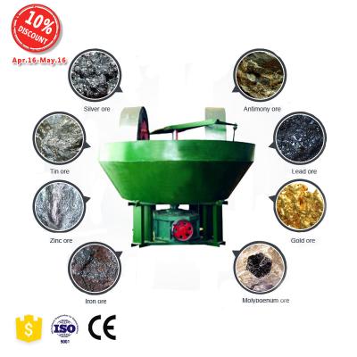 China Minerals Single Double Roll 1500 Diesel Gold Mill Grinding Machine for sale