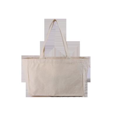 China Recyclable Customized Logo And Cotton Shopping Tote Bag Design Recycled Canvas Bag for sale