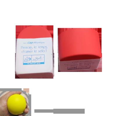 China Toy Customized logo release pressure PU stress ball fidgety person stress ball and shape anxiety relief stress reliever anti for sale