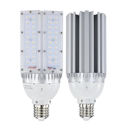 China ROAD 2700-3200K CFL Replacement Lamp 25W 30W 40W 50W Outdoor Lighting Aluminum Cob Led Corn Street Light Bulb E40 E27 for sale