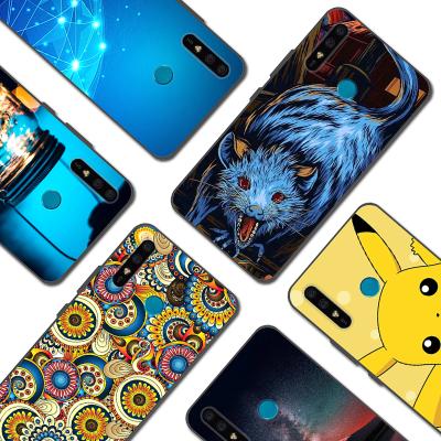 China High Protective TPU Case For ITEL A36 P15 P33 A56 Mobile Phone Casing Laser Printing Mobile Phone Cover for sale