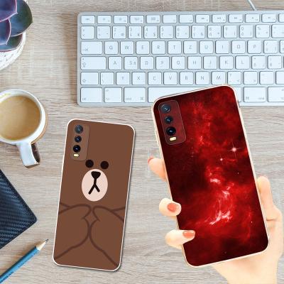 China High Protective TPU Case For VIVO Y20A Y20 2021 Y11S Mobile Phone Casing Laser Print Mobile Phone Cover for sale