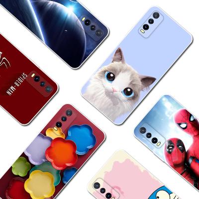 China High Protective TPU Case For VIVO Y20A Y20 2021 Y11S Mobile Phone Casing Laser Print Mobile Phone Cover for sale