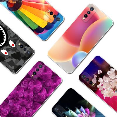 China High Protective TPU Case For VIVO Y20A Y20 2021 Y11S Mobile Phone Casing Laser Print Mobile Phone Cover for sale