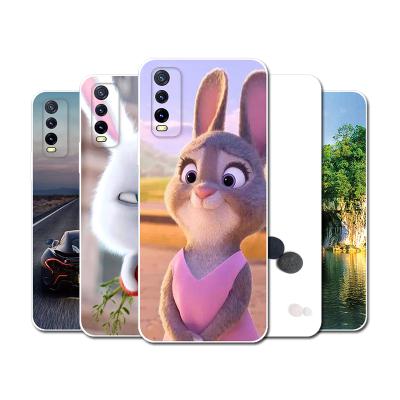 China High Protective TPU Case For VIVO Y20A Y20 2021 Y11S Mobile Phone Casing Laser Print Mobile Phone Cover for sale