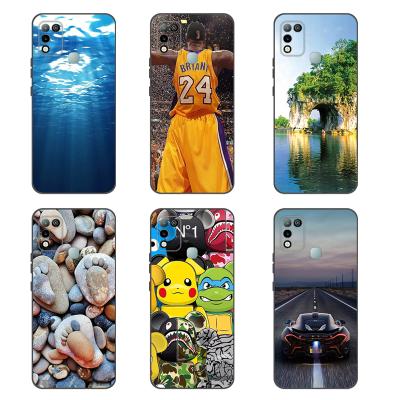 China High Protective TPU Case For HOT INFINIX 10 GAMES Mobile Phone Enclosing Laser Print Mobile Phone Cover for sale