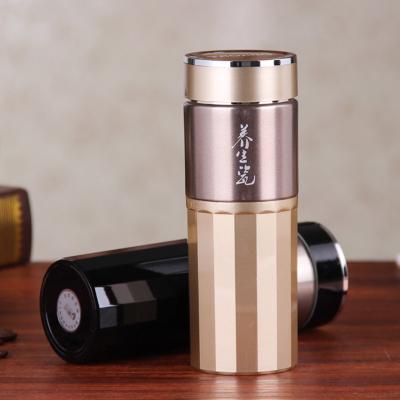 China 300ml Stainless Steel Hot Water Water Bottle Vacuum Portable Practical Cheap Tea Flask PORTABLE Insulated Wide Mouth for sale