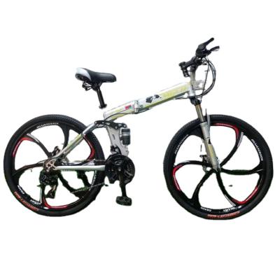 China Portable Street Are Shock Absorbing High Carbon Steel Frame Folding Bikes For Young People for sale