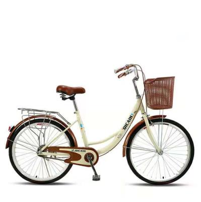 China Good quality high carbon steel frame city high carbon steel cheap urban bike for adults for sale