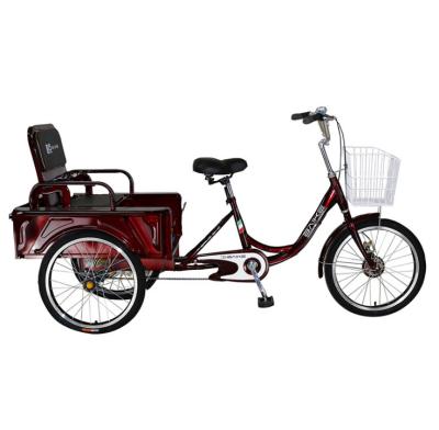 China Adult Street Tricycle 3 Wheel Other Tricycles Bike With Passenger Seat for sale