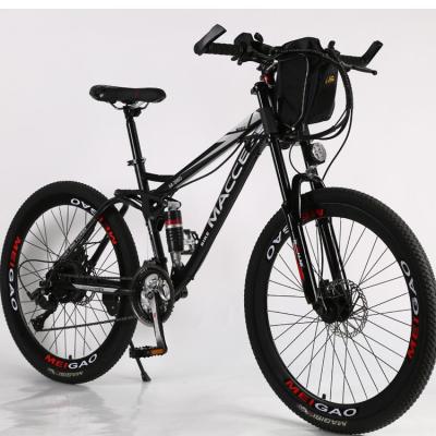 China Fat Tire Aluminum Alloy 36V 250W Electric Mountain Bike Adult Tire for sale