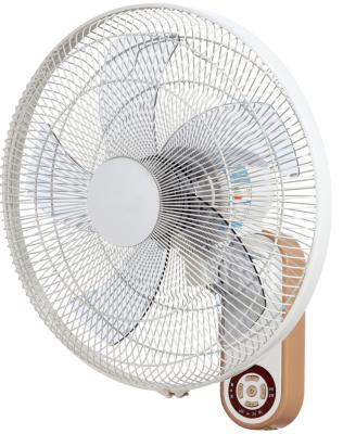 China New Design Household AC Electricity High Wind 220v 5 Blades Wall Mount 16 INCH WALL FAN for sale