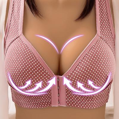 China One Piece Seamless Padded Women Front Closure Masi Bra For Underwire Ladies Push Up Suti Full Cup Ladies Bra for sale