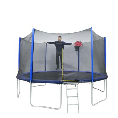 China 14FT Health And Safety Outdoor Fitness Equipment Trampoline 100KG Bounce House 4270*2730MM for sale