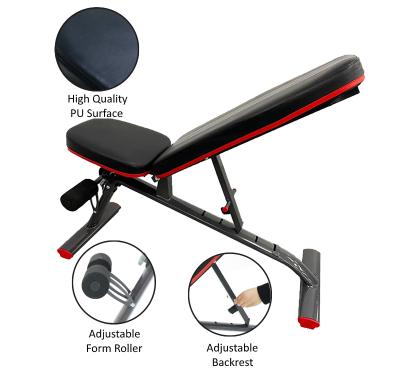 China Indoor Adjustable Weight Bench Gym Equipment For Weight Training And Ab Exercise, Q235 660lbs Capacity Steel Fitness Equipment Machine for sale