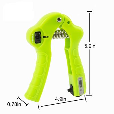 China Single Muscle Relex Apparatus Steel And Plastic Hand Gripper With Counter for sale