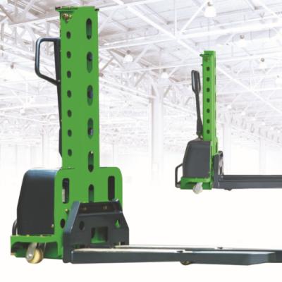 China Hotels SES-500 Semi Electric Self Motion Stacker Walking Intelligent Self Stacker Forklift for sale