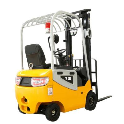 China 2020 Mini Forklift 1ton 1.2ton Four Wheel Electric Forklift Hot Selling Forklift Price For Hotels Mini for sale