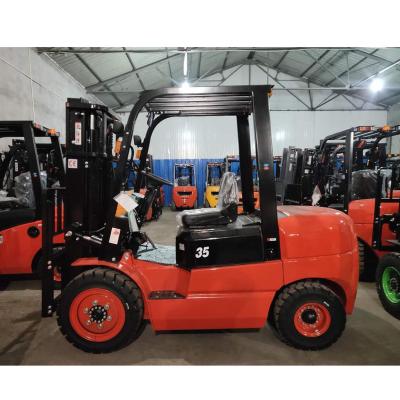 China Hotels China Manufacturer Diesel Forklift 3000Kg 3.0 Ton New Diesel Forklift Truckcapacity OEM& ODM Support for sale