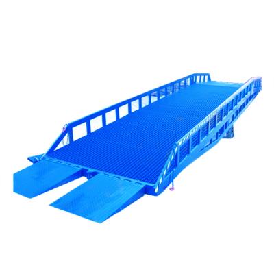 China Hotels 10ton Dock Leveler Mobile Hydraulic Dock Leveler for sale