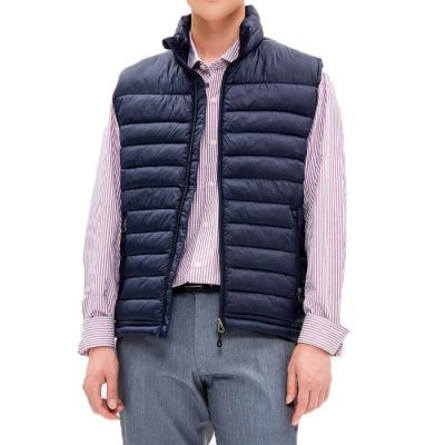 China Customized Warm Windproof Body Cargo Padded Vest Mens Vest Quilted Work Padded Vest for sale