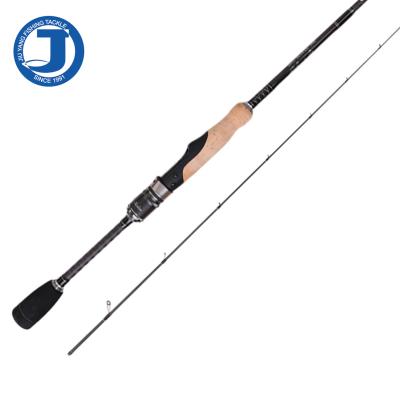 China JIUYANG Carbon Fiber Bass Fishing Rod 1.93M 1.95M 2.0M M ml L Power 2 Section Spinning Rod Fresh Water Rod Fuji VSS Reel Seat for sale