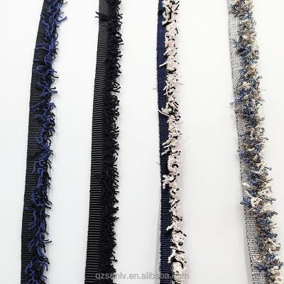 China Color Viable Webbing Denim Band Webbing Pattern Herringbone Webbing for sale