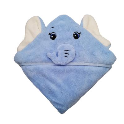 China 2021 Viable High Quality 320gsm Terry Newborn Bamboo Thick Baby Hooded Bath Towel for sale