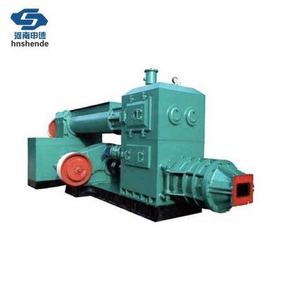 China Building Material Stores Clay Brick Making Machine Vacuum Extruder for sale