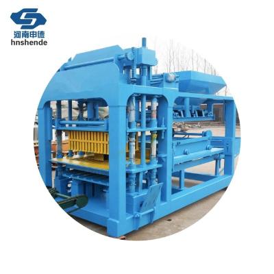 China Building Material Stores Wholesale Automatic Hydraulic Press Paver Block Machine for sale