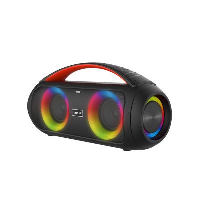 China BKK IPX5 outdoor rechargeable portable wireless speaker and party waterproof indoor BT BOOMBOX with fm remote control B63 radio for sale