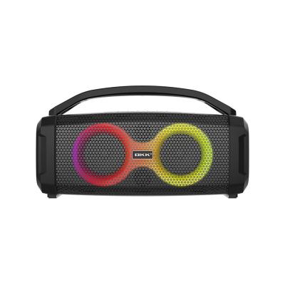 China BKK IPX5 New Wireless Waterproof Private Rechargeable Party Outdoor Portable Speaker BT Wireless Boombox With FM Radio B91 Remote Control for sale