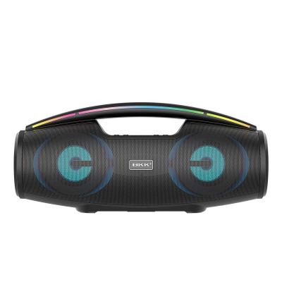 China BKK Private Portable Wireless Speaker Karaoke Party Wireless Boombox With Led Light FM Radio BT Rechargeable Battery B100 for sale