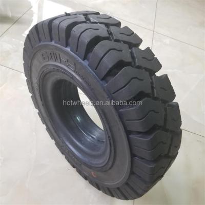 China ANYGO Natural Rubber Brand 6.00-9 Model XZ18 Solid Tire, Forklift Tire/Solid Tire, Industrial Solid Tire for sale