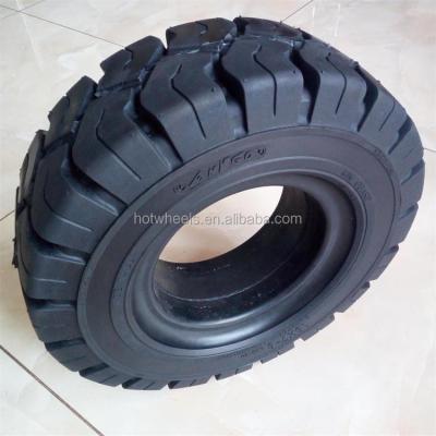 China ANYGO natural rubber brand 18x7-8 XZ18 pattern solid tire, forklift tire/solid tyre, industrial solid tire for sale