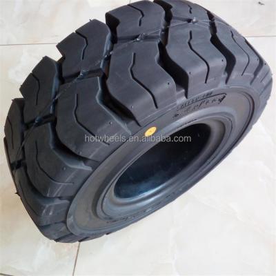 China Natural rubber ANYGO brand 21x8-9 XZ18 pattern solid tire, forklift tire/solid tire, industrial solid tire for sale