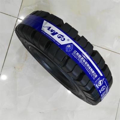 China ANYGO Natural Rubber Brand 5.00-8 Model XZ18 Solid Tire, Forklift Tire/Solid Tire, Industrial Solid Tire for sale