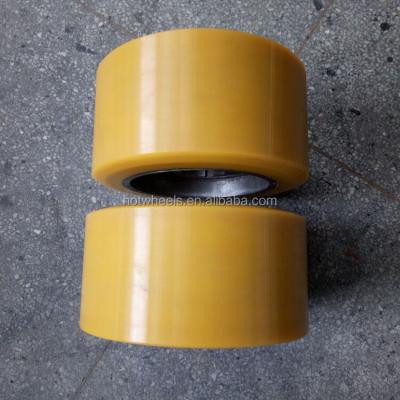 China Building Material Shops 440x229x320 ANYGO Brand Solid Polyurethane Wheels, China Manufacturer PU Wheels for sale