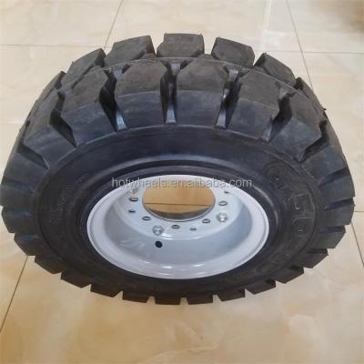 China Natural Rubber 6.50-10 XZ01 Forklift Solid Tires, Pneumatic Solid Tire, Solid Resilient Tires for sale