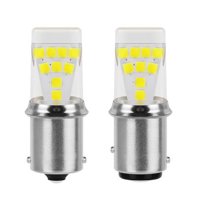 China Lighting Retrofit 3030 24SMD 1156 1157 Auto Parking Tail Bulbs Car Led Reverse Lights Led Turn Signal Light for sale