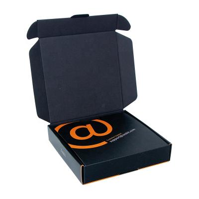 China Recycled Materials Black Customized Aircraft Cable Packaging Box With Black Groove Wholesale for sale