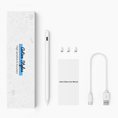 China Magnetic Tethered / Smart Stylus Pens Universal Working Time Long Metal Touch Switch For Huawei Xiaomi Ipad for sale