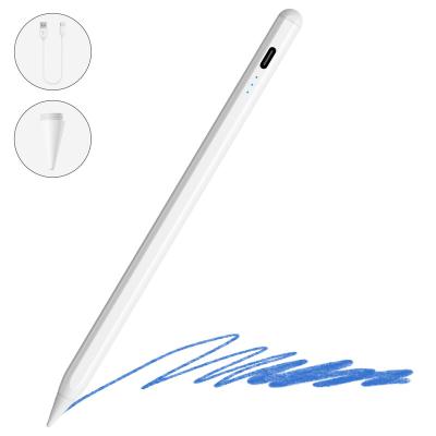 China Palm Rejection / Magnetic Joints / Touch Switch / Two Modes Tilt Function Powder Display Stylus For Ipad Android Magnetic Attached For Apple Pencil for sale