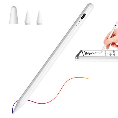 China Palm Rejection/Magnetic Tethered/Fast Delivery Aluminum Alloy Drawing Stylus Touch Switch/Two Modes for IOS Ipad Apple Pencil Tip Tablet Tilt Function Stylus for Kid for sale