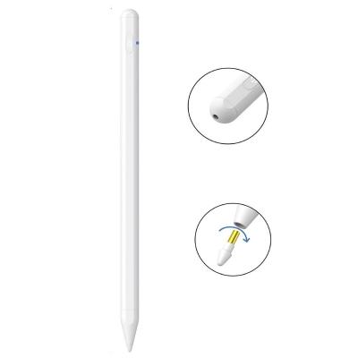 China Stylus Pen For Android Ipad Aluminum Alloy Magnetic Attached Universal Active Stylus For Apple Pencil Stylus for sale