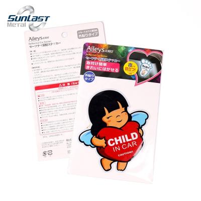 China Durable Baby In The Car 3m Reflective Warning Stickers In Stock for sale