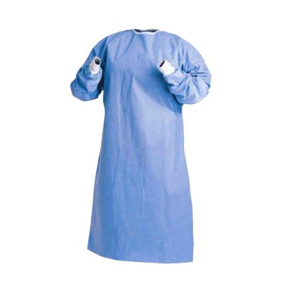 Chine Aami Level 3 Sterile Disposable Isolation Gown Surgical Gown With Rib Cuff à vendre